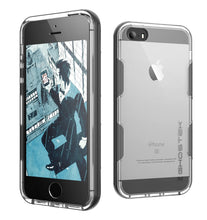 Cargar imagen en el visor de la galería, iPhone SE/5S/5 Case Ghostek® Cloak Space Grey Series | Tempered Glass | Lifetime Warranty Exchange (Color in image: space grey)
