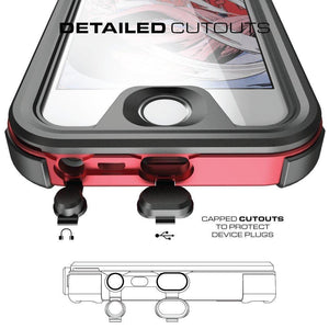 iPhone 8 Waterproof Case, Ghostek® Atomic 3.0 Gold Series 
