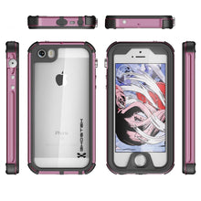 Cargar imagen en el visor de la galería, iPhone 8 Waterproof Case, Ghostek® Atomic 3.0 Pink Series (Color in image: Gold)
