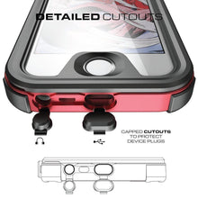 Cargar imagen en el visor de la galería, iPhone 8 Waterproof Case, Ghostek® Atomic 3.0 Pink Series 
