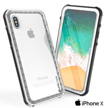 Cargar imagen en el visor de la galería, iPhone X Case, PUNKCase [CRYSTAL SERIES] Cover W/ Attached Screen Protector [WHITE] (Color in image: Pink)
