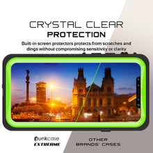 Cargar imagen en el visor de la galería, iPhone XS Max Waterproof Case, Punkcase [Extreme Series] Armor Cover W/ Built In Screen Protector [Light Green] (Color in image: Light Blue)
