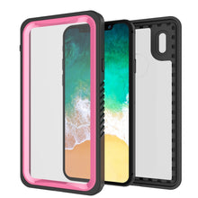 Load image into Gallery viewer, iPhone XS Max Waterproof Case, Punkcase [Extreme Series] Armor Cover W/ Built In Screen Protector [Pink] (Color in image: Light Green)
