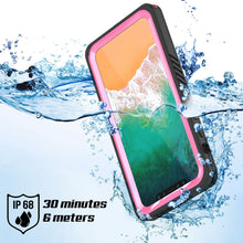 Load image into Gallery viewer, iPhone XS Max Waterproof Case, Punkcase [Extreme Series] Armor Cover W/ Built In Screen Protector [Pink] (Color in image: Teal)
