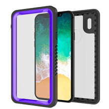 Load image into Gallery viewer, iPhone XS Max Waterproof Case, Punkcase [Extreme Series] Armor Cover W/ Built In Screen Protector [Purple] (Color in image: Light Green)
