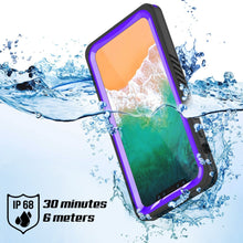 Load image into Gallery viewer, iPhone XS Max Waterproof Case, Punkcase [Extreme Series] Armor Cover W/ Built In Screen Protector [Purple] (Color in image: White)
