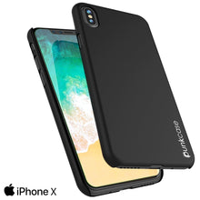 Cargar imagen en el visor de la galería, iPhone X Case, Punkcase [Solid Series] Ultra Thin Cover [shockproof] [dirtproof] for Apple iPhone 10 [Black] 
