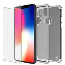 Cargar imagen en el visor de la galería, iPhone X Case, Punkcase [BLAZE SERIES] Protective Cover W/ PunkShield Screen Protector [Shockproof] [Slim Fit] for Apple iPhone 10 [Silver] (Color in image: Gold)
