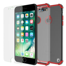 Cargar imagen en el visor de la galería, iPhone 7 PLUS Case, Punkcase [BLAZE SERIES] Protective Cover W/ PunkShield Screen Protector [Shockproof] [Slim Fit] for Apple iPhone 7 PLUS [Red] (Color in image: Silver)

