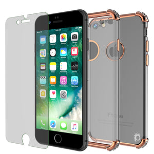 iPhone SE (4.7") Case, Punkcase [BLAZE SERIES] Protective Cover W/ PunkShield Screen Protector [Shockproof] [Slim Fit] for Apple iPhone [RoseGold] (Color in image: Gold)