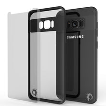 Cargar imagen en el visor de la galería, Galaxy S8 Case, Punkcase [MASK Series] [BLACK] Full Body Hybrid Dual Layer TPU Cover W/ Protective PUNKSHIELD Screen Protector (Color in image: white)
