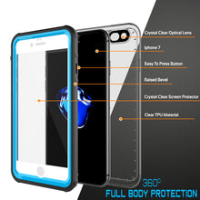 Load image into Gallery viewer, Crystal Clear Optical Lens Iphone 7 Easy To Press Button Raised Bevel Crystal Clear Screen Protector Clear TPU Material (Color in image: Pink)
