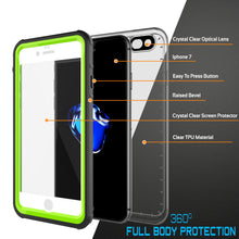 Load image into Gallery viewer,  Crystal Clear Optical Lens Iphone 7 Easy To Press Button Raised Bevel - Crystal Clear Screen Protector fF A 360° FULL BODY PROTECTION  (Color in image: Pink)
