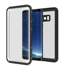 Cargar imagen en el visor de la galería, Galaxy S8 PLUS Waterproof Case, Punkcase [Extreme Series] [Slim Fit] [IP68 Certified] [Shockproof] [Snowproof] [Dirproof] Armor Cover [White] 
