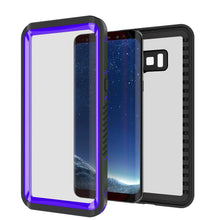 Cargar imagen en el visor de la galería, Galaxy S8 PLUS Waterproof Case, Punkcase [Extreme Series] [Slim Fit] [IP68 Certified] [Shockproof] [Snowproof] [Dirproof] Armor Cover W/ Built In Screen Protector for Samsung Galaxy S8+ [Purple] (Color in image: Green)
