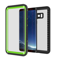 Cargar imagen en el visor de la galería, Galaxy S8 PLUS Waterproof Case, Punkcase [Extreme Series] [Slim Fit] [IP68 Certified] [Shockproof] [Snowproof] [Dirproof] Armor Cover W/ Built In Screen Protector for Samsung Galaxy S8+ [Green] (Color in image: Pink)

