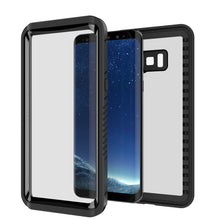 Cargar imagen en el visor de la galería, Galaxy S8 Plus Waterproof Case, Punkcase [Extreme Series] [Slim Fit] [IP68 Certified] [Shockproof] [Snowproof] [Dirproof] Armor Cover [Black] 
