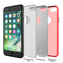 Cargar imagen en el visor de la galería, iPhone SE (4.7&quot;) Case, Punkcase Galactic 2.0 Series Ultra Slim Protective Armor TPU Cover [Red] (Color in image: silver)
