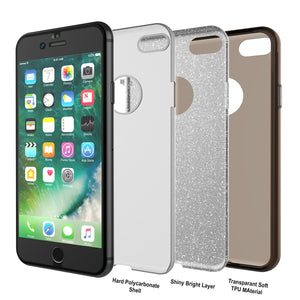 iPhone SE (4.7") Case, Punkcase Galactic 2.0 Series Ultra Slim Protective Armor TPU Cover [Black/Grey] (Color in image: pink)