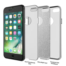 Cargar imagen en el visor de la galería, iPhone SE (4.7&quot;) Case, Punkcase Galactic 2.0 Series Ultra Slim Protective Armor TPU Cover [Silver] (Color in image: pink)
