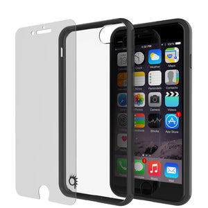 iPhone 7 Case Punkcase® LUCID 2.0 Black Series w/ PUNK SHIELD Screen Protector | Ultra Fit (Color in image: clear)