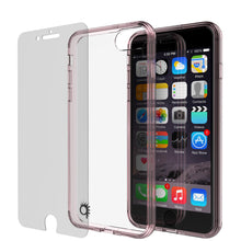 Load image into Gallery viewer, iPhone 7 Case Punkcase® LUCID 2.0 Crystal Pink Series w/ PUNK SHIELD Screen Protector | Ultra Fit (Color in image: clear)
