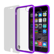 Load image into Gallery viewer, iPhone 7 Case Punkcase® LUCID 2.0 Purple Series w/ PUNK SHIELD Screen Protector | Ultra Fit (Color in image: clear)

