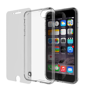 iPhone 7 Case Punkcase® LUCID 2.0 Clear Series Series w/ PUNK SHIELD Screen Protector | Ultra Fit (Color in image: black)