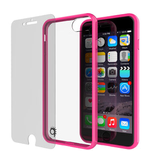 iPhone 7 Case Punkcase® LUCID 2.0 Pink Series w/ PUNK SHIELD Screen Protector | Ultra Fit (Color in image: clear)