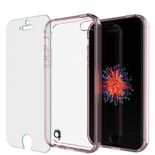 Cargar imagen en el visor de la galería, iPhone SE/5S/5 Case Punkcase® LUCID 2.0 Crystal Pink Series w/ PUNK SHIELD Screen Protector | Ultra Fit (Color in image: clear)
