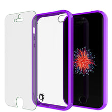 Cargar imagen en el visor de la galería, iPhone SE/5S/5 Case Punkcase® LUCID 2.0 Purple Series w/ PUNK SHIELD Screen Protector | Ultra Fit (Color in image: clear)
