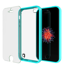 Cargar imagen en el visor de la galería, iPhone SE/5S/5 Case Punkcase® LUCID 2.0 Teal Series w/ PUNK SHIELD Screen Protector | Ultra Fit (Color in image: clear)
