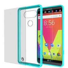 Cargar imagen en el visor de la galería, LG v20 Case Punkcase® LUCID 2.0 Teal Series w/ PUNK SHIELD Glass Screen Protector | Ultra Fit (Color in image: clear)
