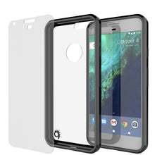 Load image into Gallery viewer, Google Pixel Case Punkcase® LUCID 2.0 Black Series w/ PUNK SHIELD Glass Screen Protector | Ultra Fit (Color in image: clear)
