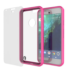 Load image into Gallery viewer, Google Pixel XL Case Punkcase® LUCID 2.0 Pink Series w/ PUNK SHIELD Glass Screen Protector | Ultra Fit (Color in image: crystal pink)
