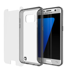 Cargar imagen en el visor de la galería, S7 Case Punkcase® LUCID 2.0 Crystal Black Series w/ PUNK SHIELD Glass Screen Protector | Ultra Fit (Color in image: crystal pink)
