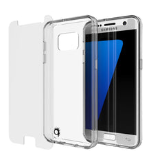 Cargar imagen en el visor de la galería, S7 Case Punkcase® LUCID 2.0 Clear Series w/ PUNK SHIELD Glass Screen Protector | Ultra Fit (Color in image: black)
