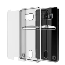 Load image into Gallery viewer, Galaxy S6 EDGE Case, PUNKCASE® LUCID Silver Series | Card Slot | SHIELD Screen Protector | Ultra fit (Color in image: Gold)
