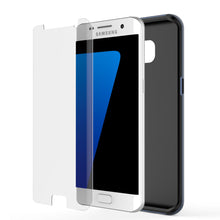 Load image into Gallery viewer, Galaxy S7 Edge Case, PunkCase STEALTH Navy Blue Series Hybrid 3-Piece Shockproof Dual Layer Cover (Color in image: Gold)
