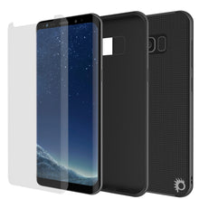 Load image into Gallery viewer, Galaxy S8 PLUS Case, PunkCase [Stealth Series] Hybrid 3-Piece Shockproof Dual Layer Cover [Non-Slip] [Soft TPU + PC Bumper] with PUNKSHIELD Screen Protector for Samsung S8+ [Grey] (Color in image: Teal)
