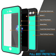 Cargar imagen en el visor de la galería, iPhone SE (4.7&quot;) Waterproof Case, Punkcase [Teal] [StudStar Series] [Slim Fit] [IP68 Certified]] [Dirtproof] [Snowproof] (Color in image: pink)
