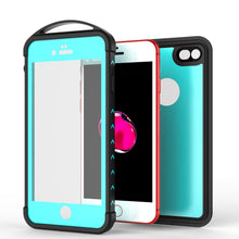 Cargar imagen en el visor de la galería, iPhone 8 Waterproof Case, Punkcase ALPINE Series, Teal | Heavy Duty Armor Cover (Color in image: black)
