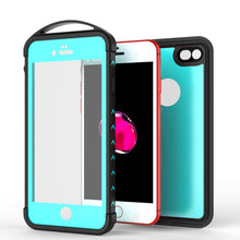 Load image into Gallery viewer, iPhone 7 Waterproof Case, Punkcase ALPINE Series, Teal | Heavy Duty Armor Cover (Color in image: black)
