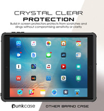 Cargar imagen en el visor de la galería, Funda impermeable IP68 para iPad Pro 11, Punkcase [Negro] [Serie StudStar] [Ajuste delgado]
