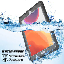 Cargar imagen en el visor de la galería, Funda resistente al agua IP68 para iPad 10.2, Punkcase [Negro] [Serie StudStar] [Ajuste fino]
