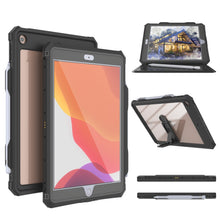 Cargar imagen en el visor de la galería, Funda resistente al agua IP68 para iPad 10.2, Punkcase [Negro] [Serie StudStar] [Ajuste fino]
