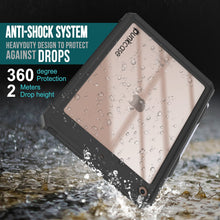 Cargar imagen en el visor de la galería, Funda resistente al agua IP68 para iPad 10.2, Punkcase [Negro] [Serie StudStar] [Ajuste fino]
