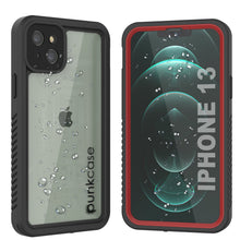 Load image into Gallery viewer, iPhone 13  Waterproof Case, Punkcase [Extreme Series] Armor Cover W/ Built In Screen Protector [Red] (Color in image: Red)
