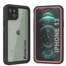 Load image into Gallery viewer, iPhone 13  Waterproof Case, Punkcase [Extreme Series] Armor Cover W/ Built In Screen Protector [Pink] (Color in image: Pink)
