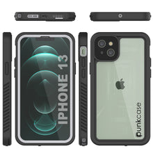 Load image into Gallery viewer, iPhone 13  Waterproof Case, Punkcase [Extreme Series] Armor Cover W/ Built In Screen Protector [White] (Color in image: Teal)
